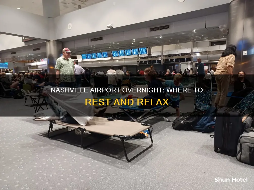 can you stay over night nashville airport