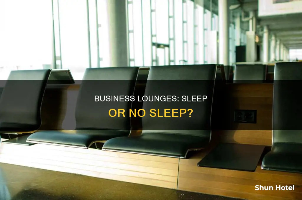 can you stay overnight at a business lounge in airport