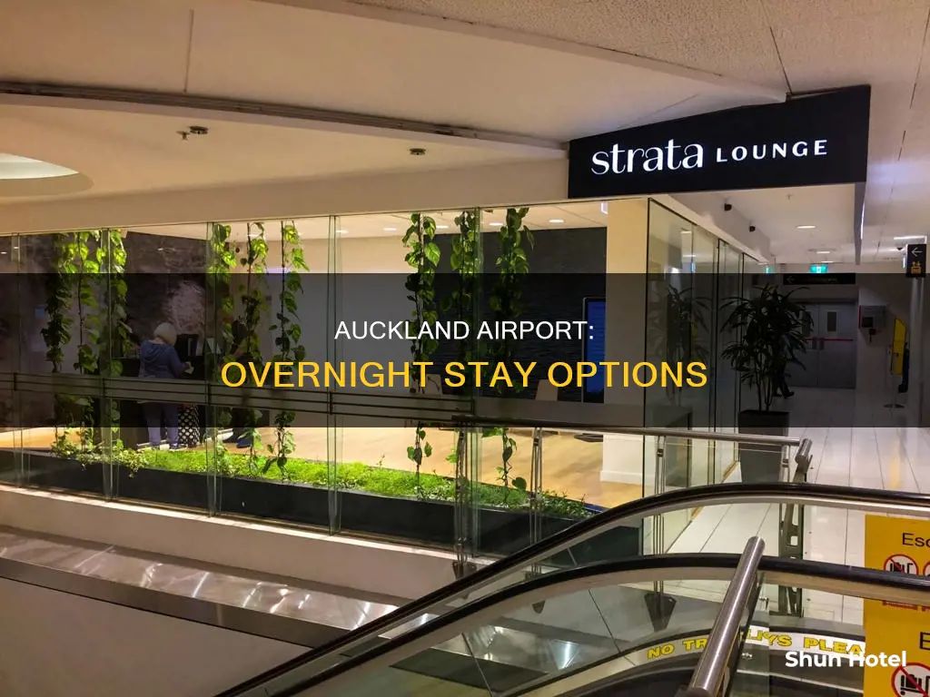 can you stay overnight at auckland airport
