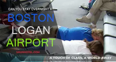 Boston Logan Airport: Can You Sleep Overnight?