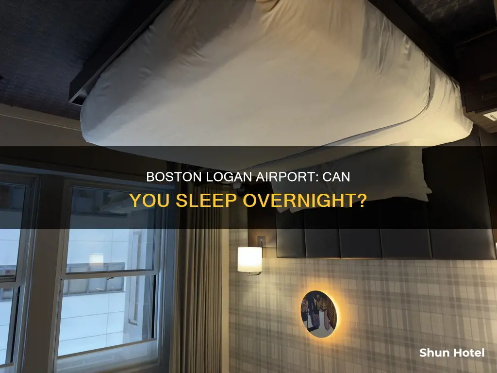 can you stay overnight at boston logan airport