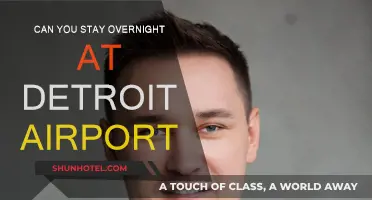 Detroit Airport: Sleep or No Sleep?