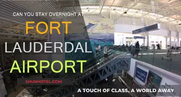 Fort Lauderdale Airport: Sleep or No Sleep?