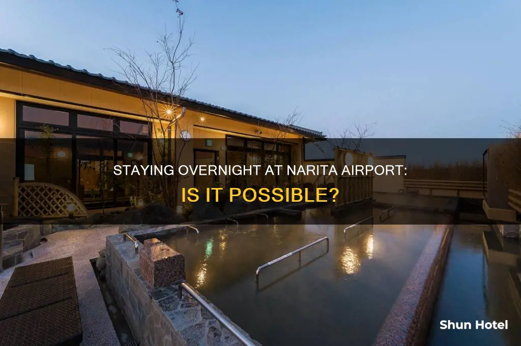 can you stay overnight at narita airport