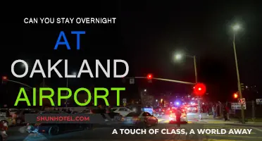 Staying Overnight at Oakland Airport: Is It Possible?
