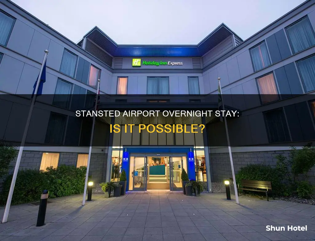 can you stay overnight at stansted airport
