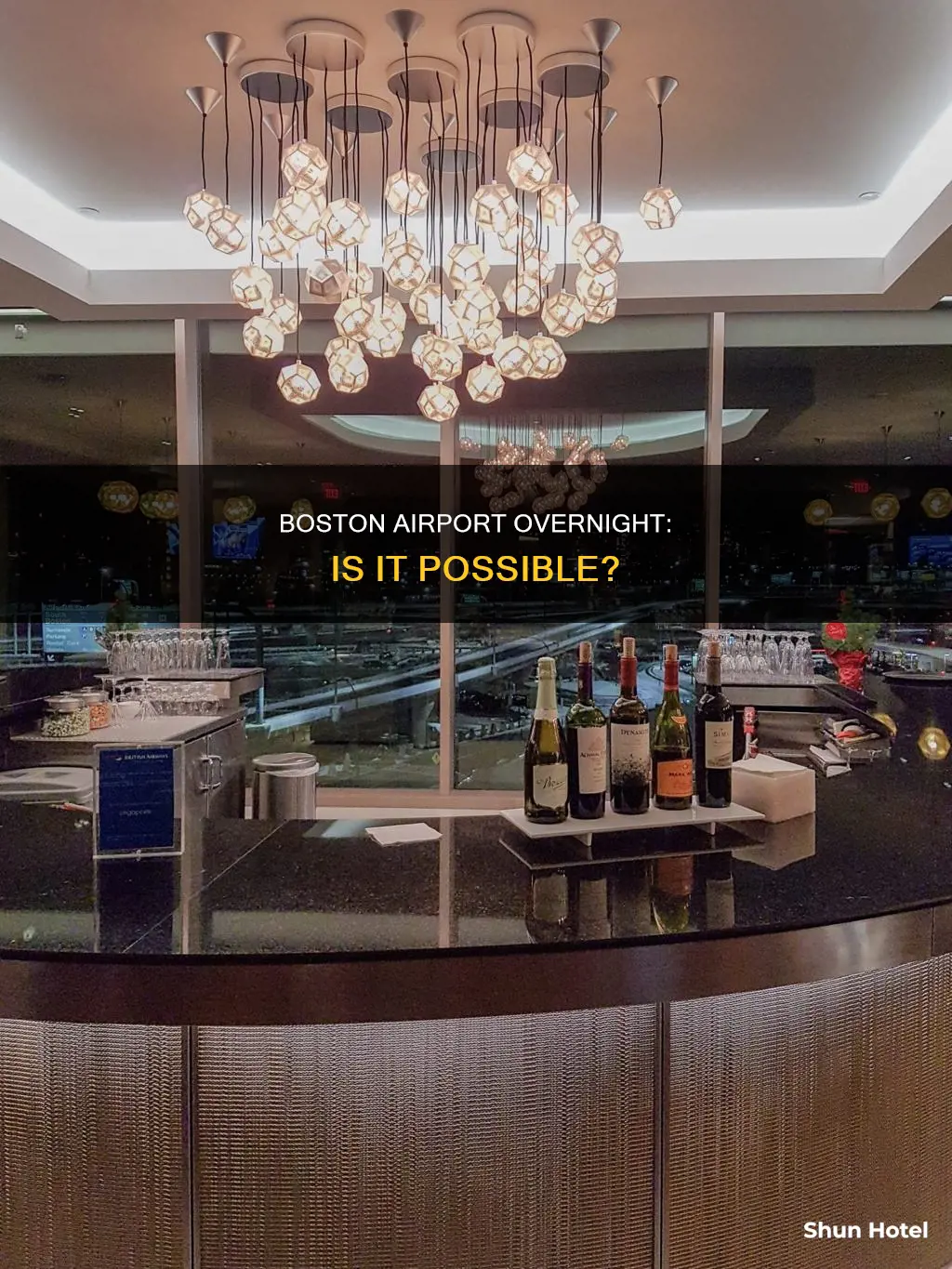 can you stay overnight in boston airport