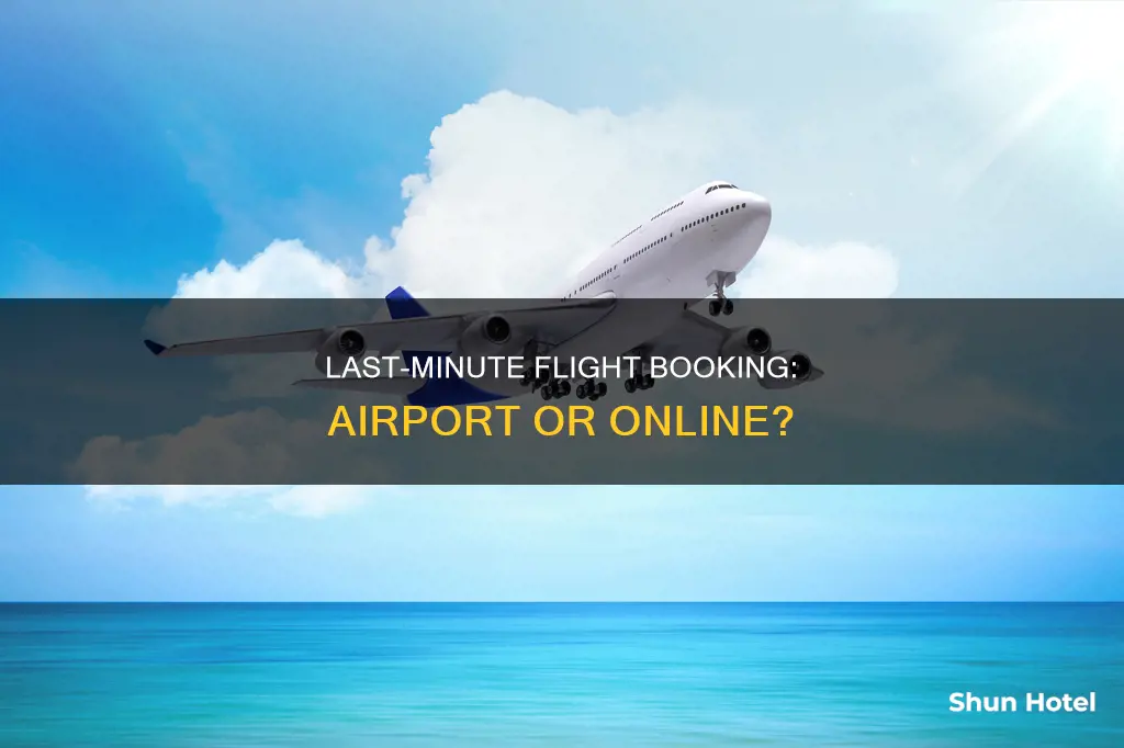 can you still book flights at the airport