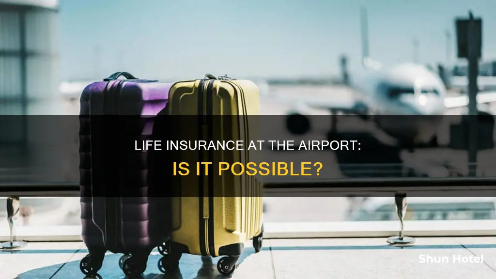 can you still buy life insurance at the airport