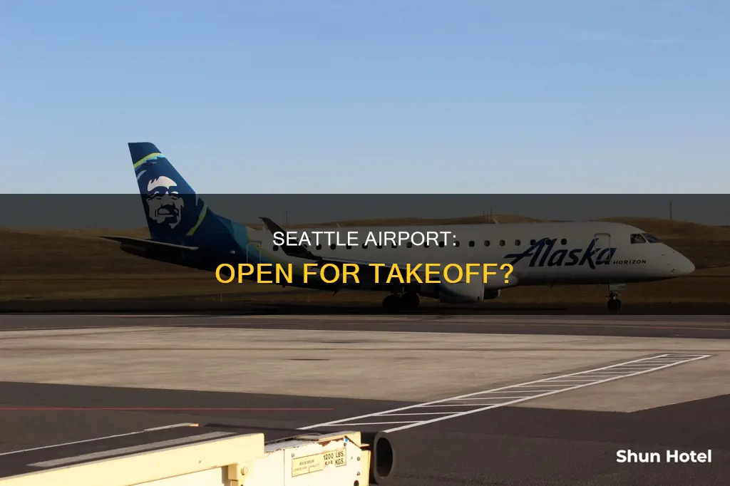 can you still fly out of seattle airport
