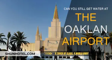 Oakland Airport: Water Fountains Still Accessible?