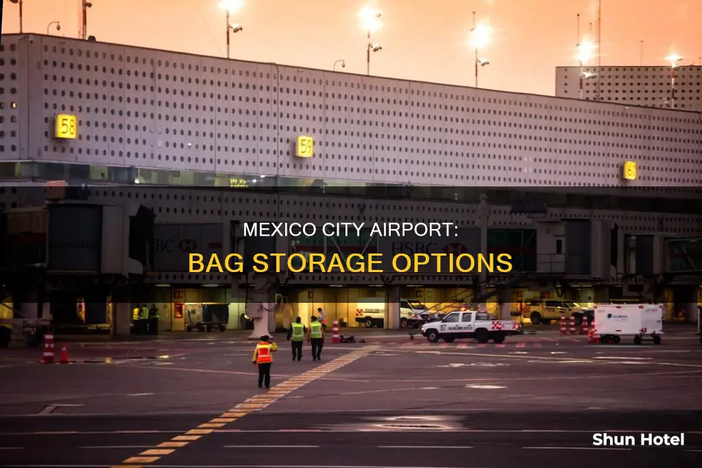 can you store bags at mexico city airport