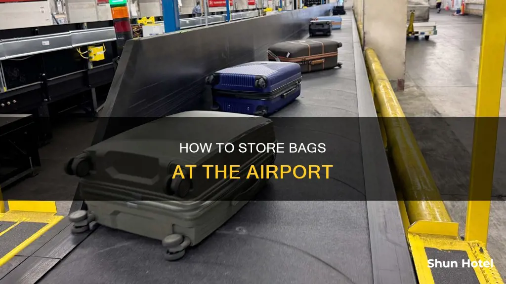 can you store bags at the airport