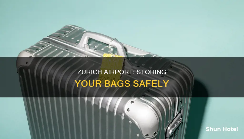 can you store bags at zurich airport