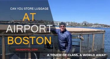 Boston Airport: Storing Luggage Safely and Securely