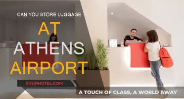 Athens Airport: Storing Luggage Safely and Securely
