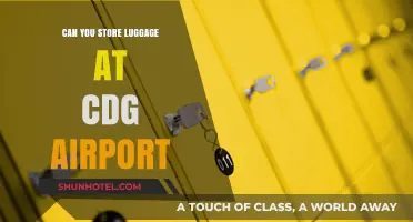 CDG Airport: Storing Your Luggage Securely
