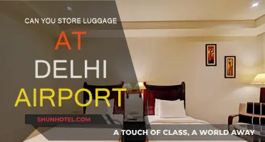 Delhi Airport: Storing Your Luggage Safely