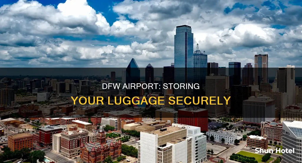 can you store luggage at dfw airport