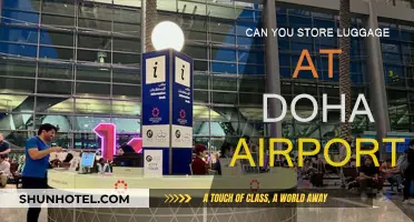 Doha Airport: Storing Luggage, a Convenient Option