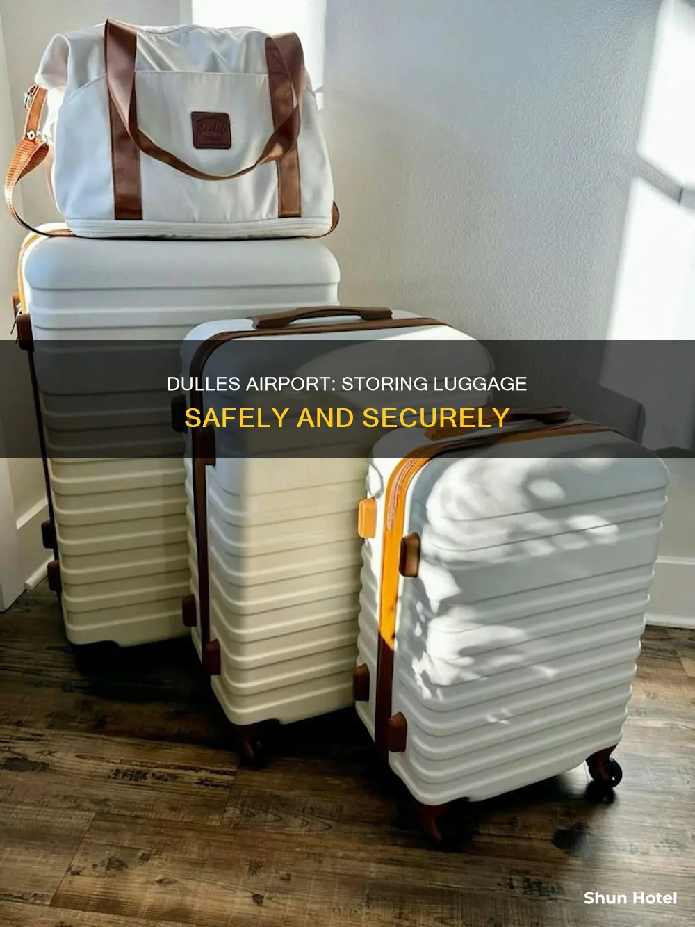 can you store luggage at dulles airport