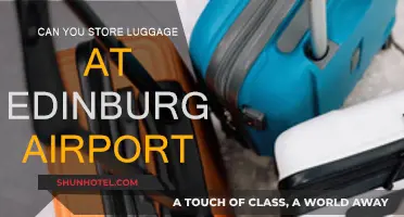 Storing Luggage: Edinburgh Airport Options