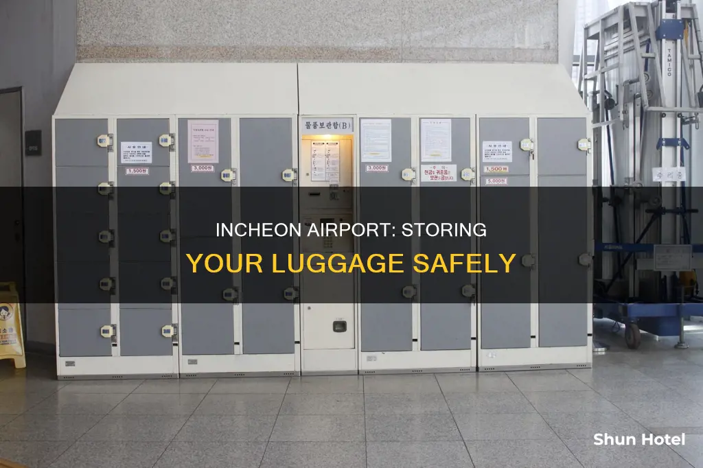 can you store luggage at incheon airport