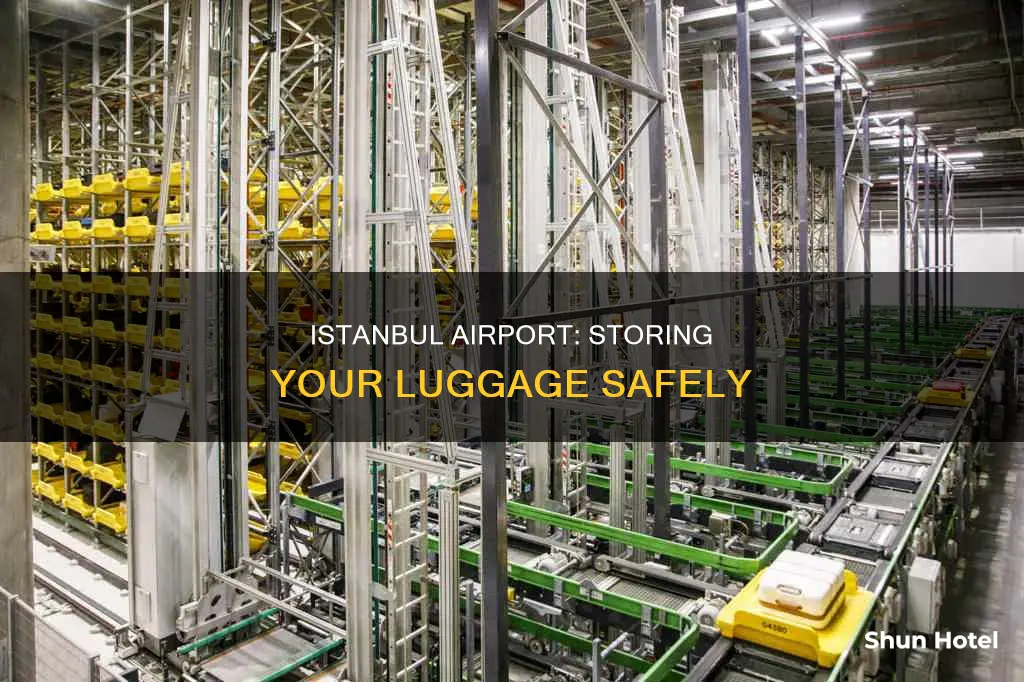 can you store luggage at istanbul airport