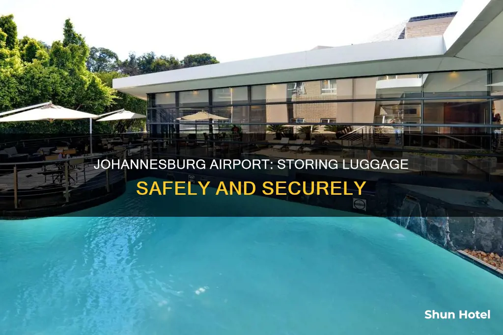 can you store luggage at johannesburg airport