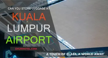 Kuala Lumpur Airport: Storing Your Luggage