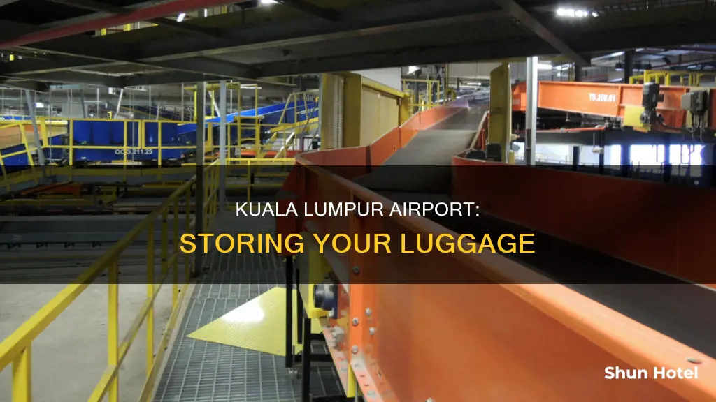 can you store luggage at kuala lumpur airport