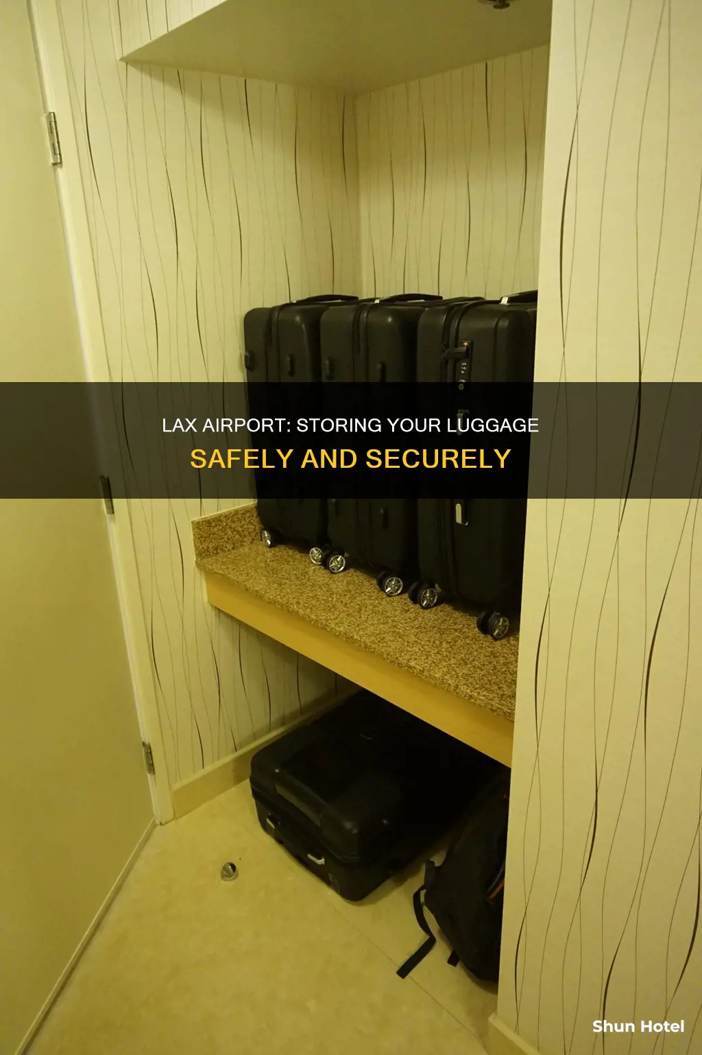 can you store luggage at lax airport