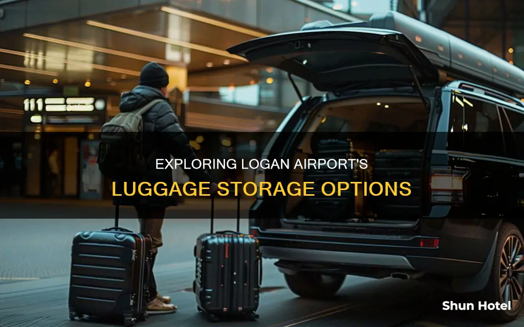 can you store luggage at logan airport