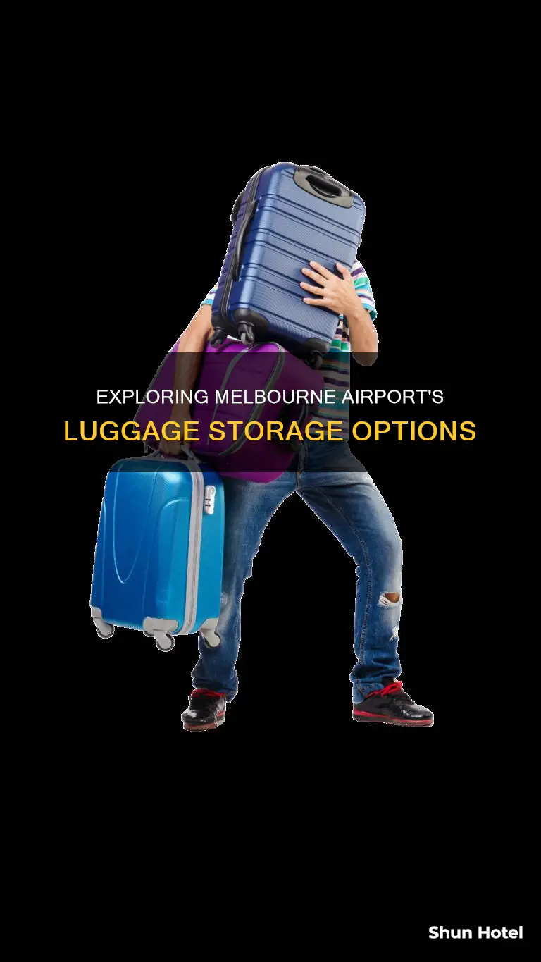 can you store luggage at melbourne airport