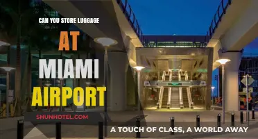 Miami Airport: Storing Your Luggage Safely