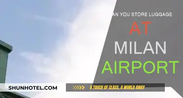 Milan Airport: Storing Luggage Safely and Securely