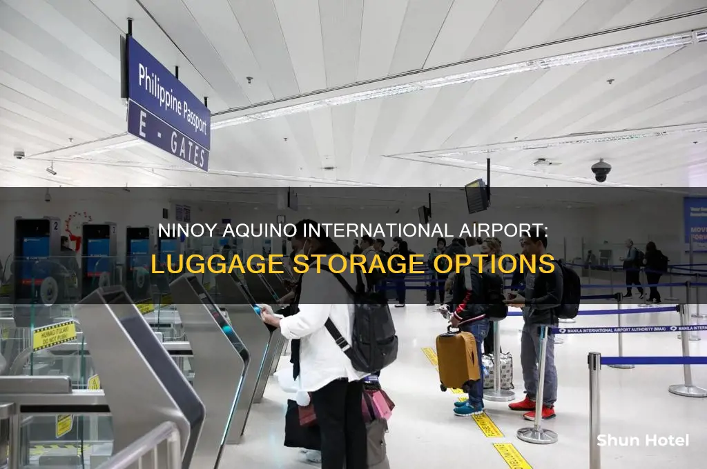 can you store luggage at ninoy aquino international airport