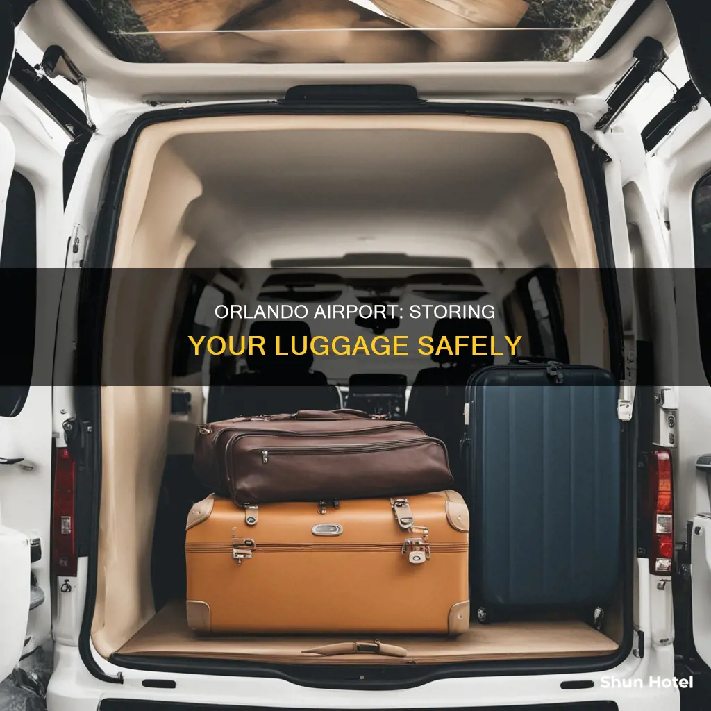 can you store luggage at orlando airport
