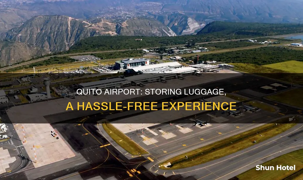 can you store luggage at quito airport