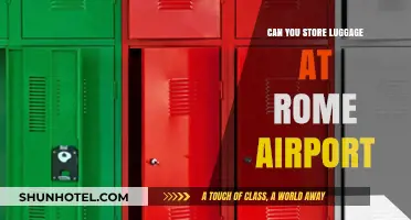Storing Luggage at Rome Airport: Is it Possible?