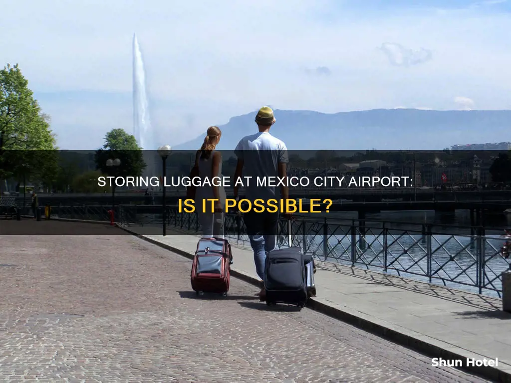 can you store luggate at mexico city airport