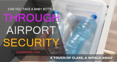 Traveling with Baby: Bottles and Airport Security