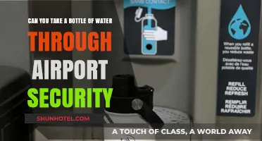 Airport Security and Water Bottles: What's Allowed?
