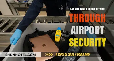 Airport Security and Wine: What's Allowed?