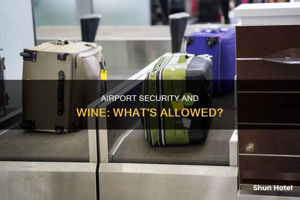can you take a bottle of wine through airport security