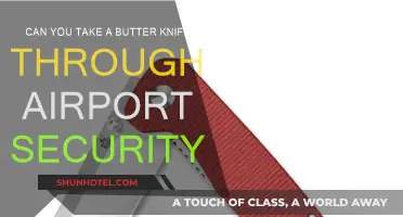 Airport Security: Can You Carry a Butter Knife?