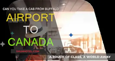 Travel from Buffalo Airport to Canada by Cab