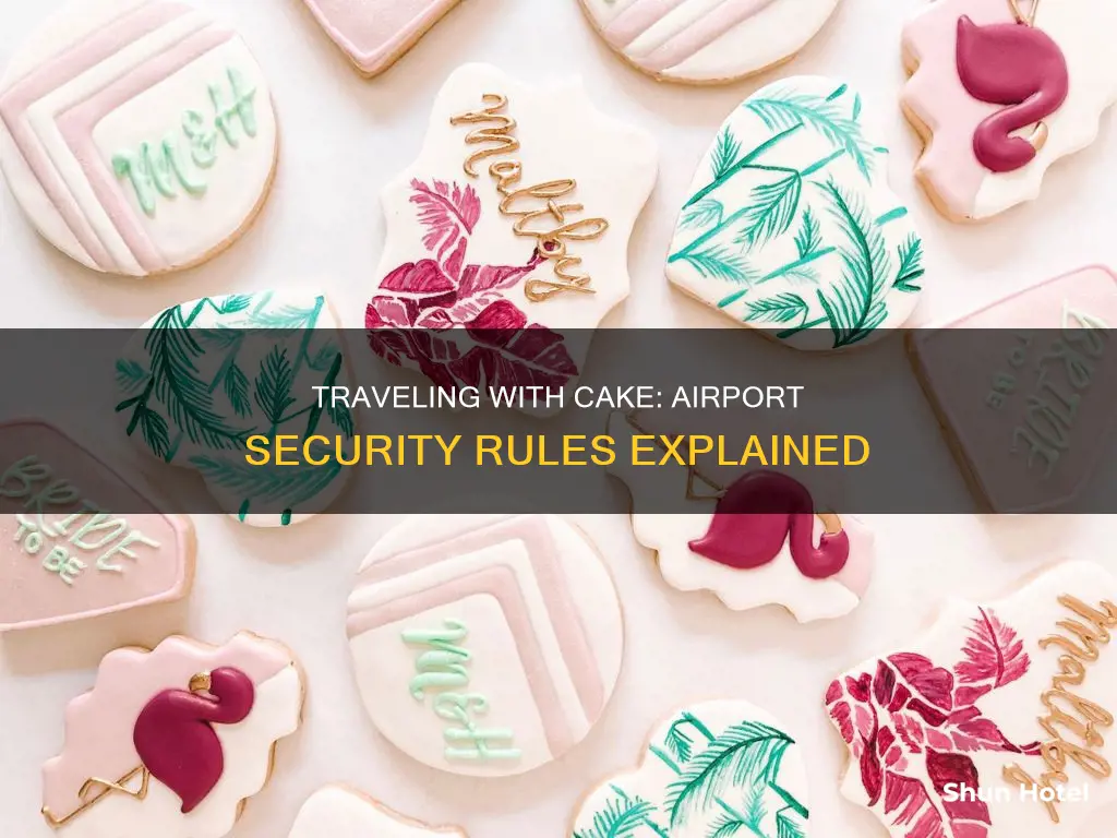 can you take a cake through airport security