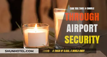 Airport Security: Can You Bring Candles on a Plane?