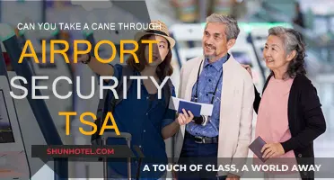 Airport Security and Canes: What to Expect